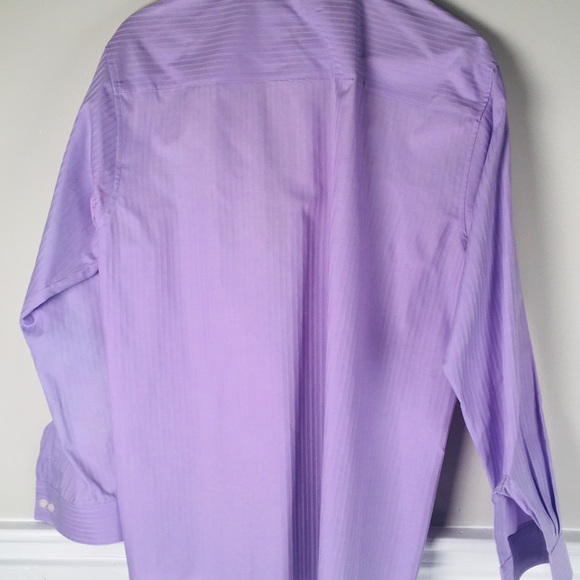 Kenneth Cole Men's Shirt 17 1/2 34/35 Slim Fit - Picture 2 of 8